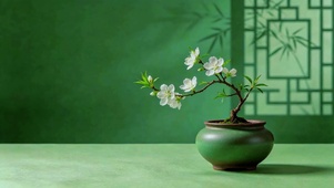 中式治愈盆栽