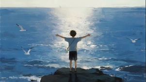 遥望远方的思念