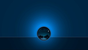 简约桌面 夜色