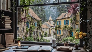 【雨景】油画般的雨景