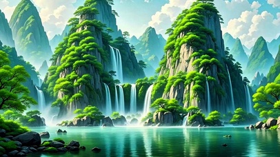 唯美治愈山水4K