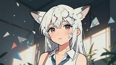 碎晶狐耳少女・破镜风