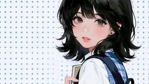 蓝调青春少女