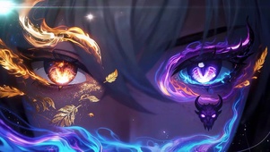 嘉贝莉娜的眼眸