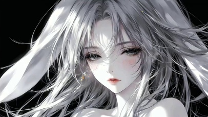 兔耳朵少女