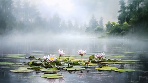 莲 治愈壁纸