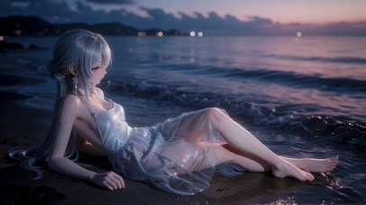 海边少女