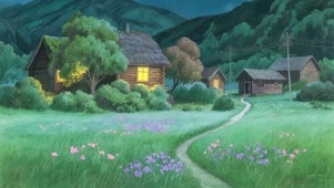 山间夜晚