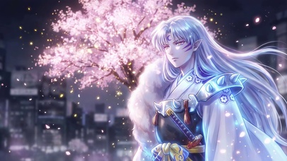 月华樱影
