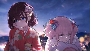 两个女孩