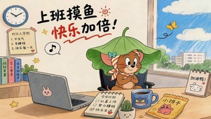 上班摸鱼 快乐加倍