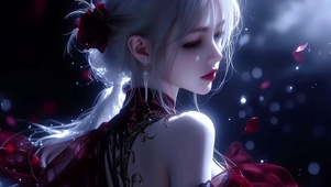 细雨气质美女