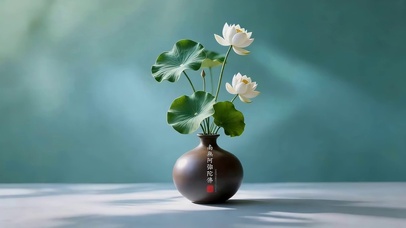 小清新荷花
