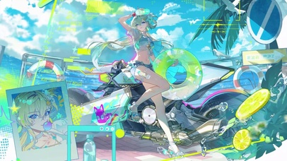 鸣潮夏日泳装琳奈