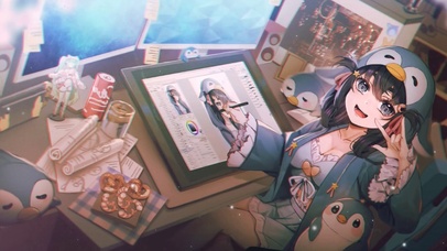 房间的睡衣少女