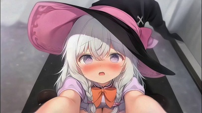 魔法帽可爱少女