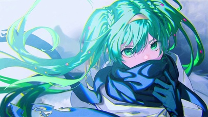 初音 MIKU 雪
