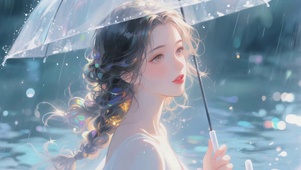 可爱小清新女孩