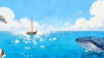 海底世界带鱼屏