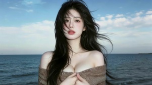 治愈长发女孩