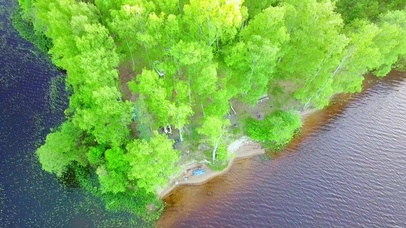 航拍唯美护眼山水 4K