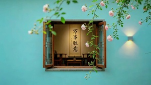 新中式治愈窗景