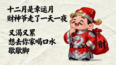 12月财神来敲门