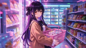 二次元动漫女孩