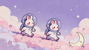 宇航员小兔
