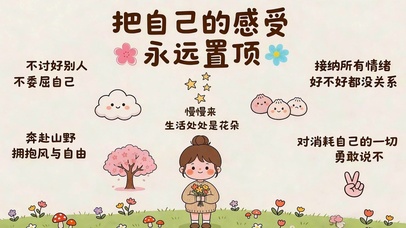 把自己的感受永远置顶