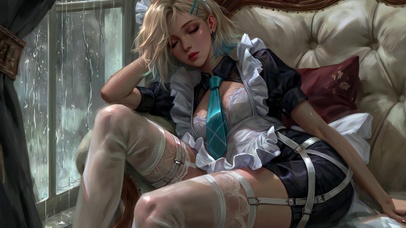 金发女仆