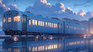 列车驶过