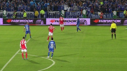 4K 高清 哥伦比亚足球场