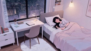 【雨景】伴随夜雨入眠