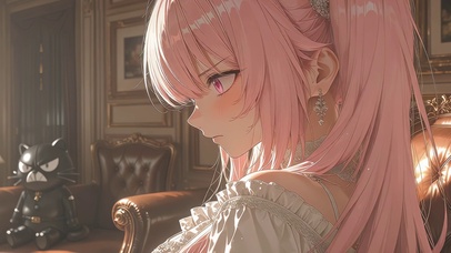 治愈二次元美女高清4k