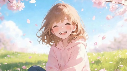 可爱女孩