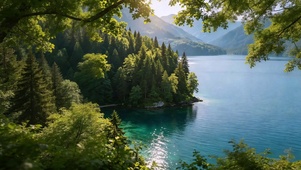 湖光入山林