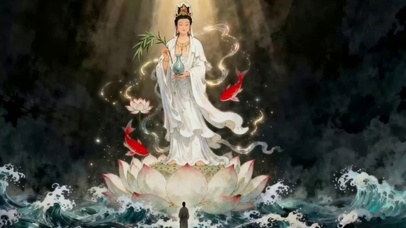 《圣莲观海・慈光渡世》