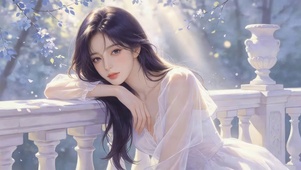 治愈可爱女孩