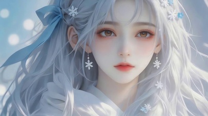 治愈可爱女孩