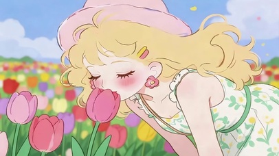 夏日小清新女孩