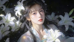 百合花女孩