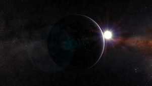 太空地球昼夜