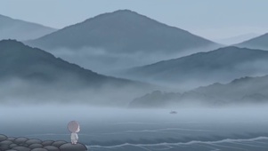 湖岸送别