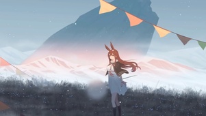 云顶草原的猫耳少女