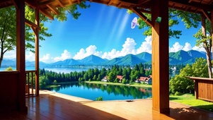 窗外美景