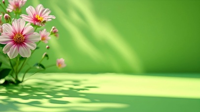 护眼小清新治愈花花