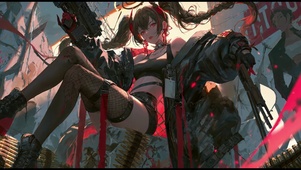 酷炫二次元女孩壁纸