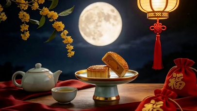 中秋赏月