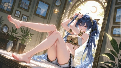 纯欲扎发萝莉尤诺